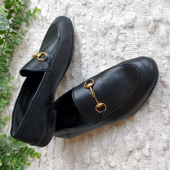 Gucci Brixton Black Convertible Horsebit Loafer Mule Leather 38.5 EU - Picture 4 of 17